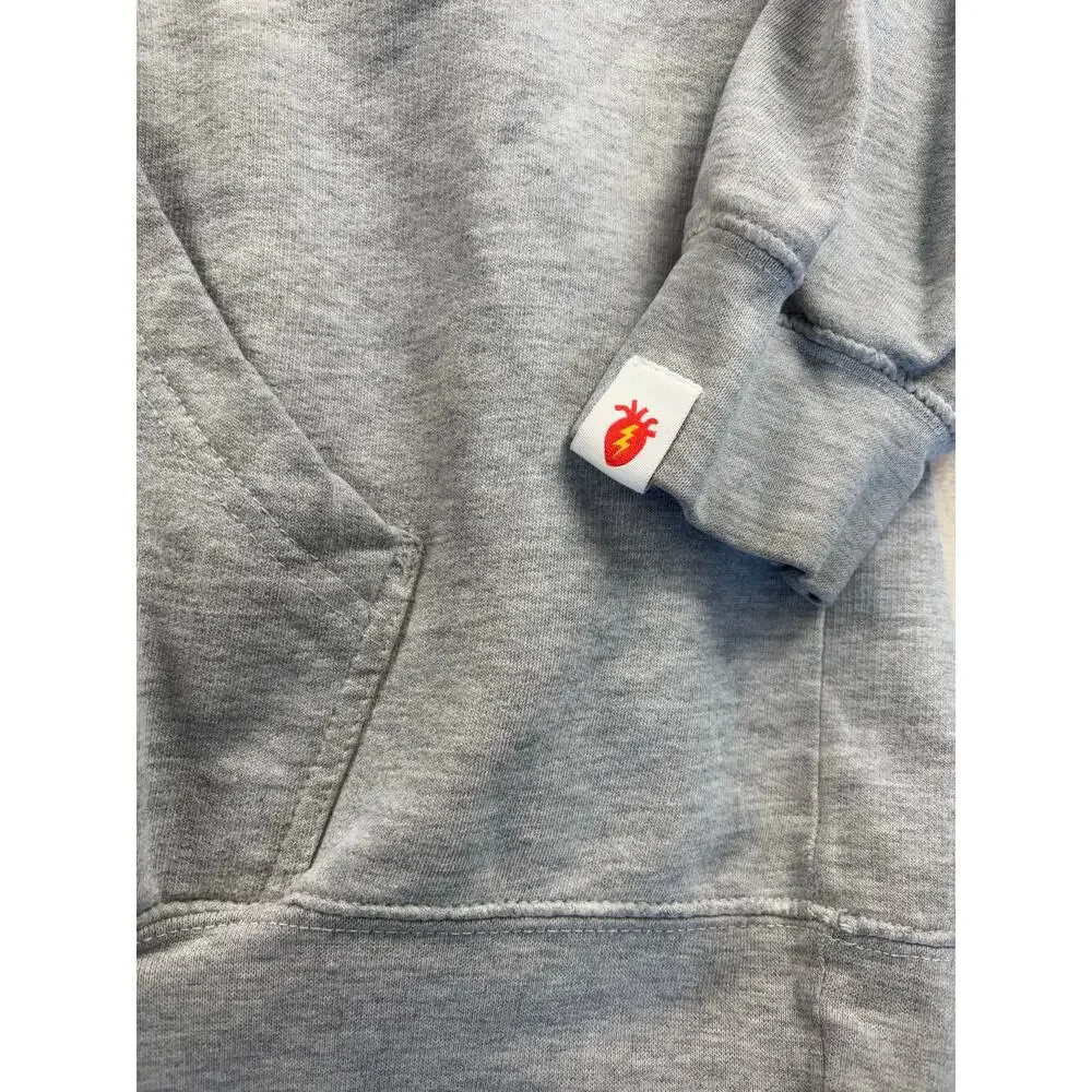 RARE Preowned Authentic Gray Mac Miller Zumiez Most Dope Umbrella Hoodie Size XL